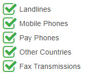 Cameroon Mobile Numbers can be dialed from the following mobile networks, devices and countries