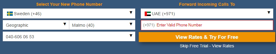 International Virtual Number Database